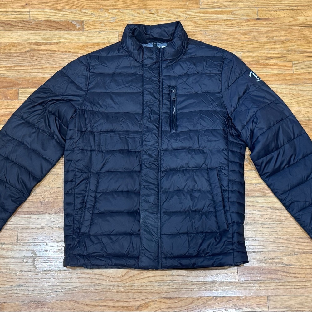 Men's Kenneth Cole New York Black Insulated Quilted Jacket